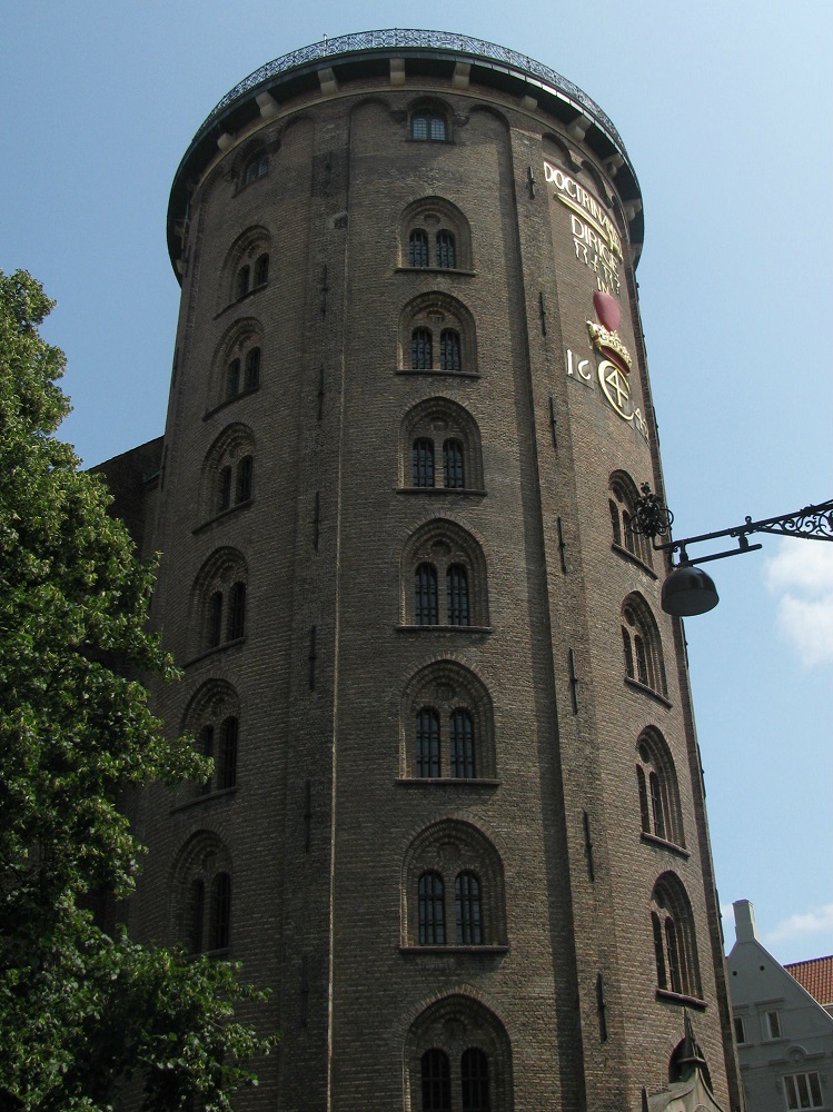 Ronde Toren, Kopenhagen De buitenzijde van de Ronde Toren te Kopenhagen