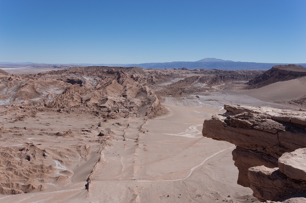 Bijzondere landschappen in de woestijn bij San Pedro de Atacama in Chili